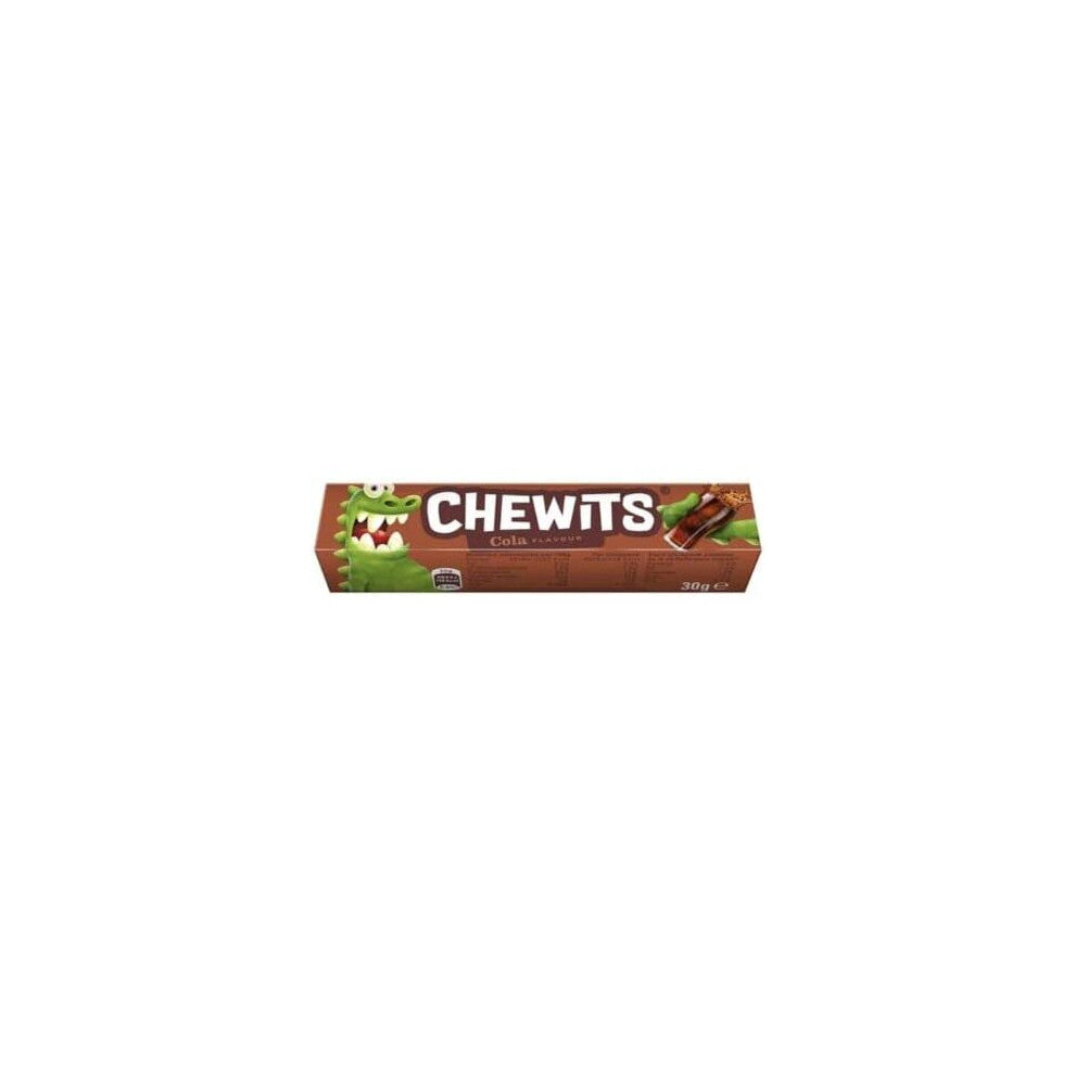 CHEWITS Fruity Flavoured Sweets Candy Bars (COLA - 30g, x 5 Packs)