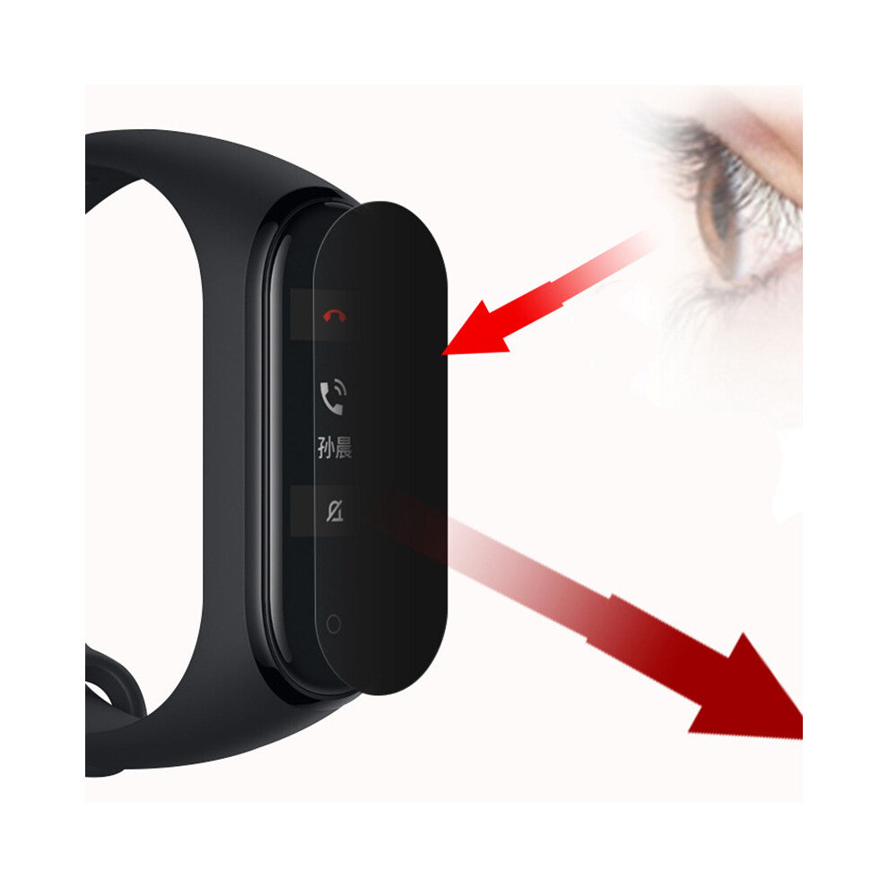 Bakeey Watch Film Anti peeping TPU Watch Screen Protector for Xiaomi Miband 4 Non original