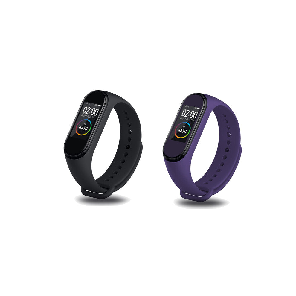 Black+Purple Watch Screen Protector Watch Film for Xiaomi Miband 4
