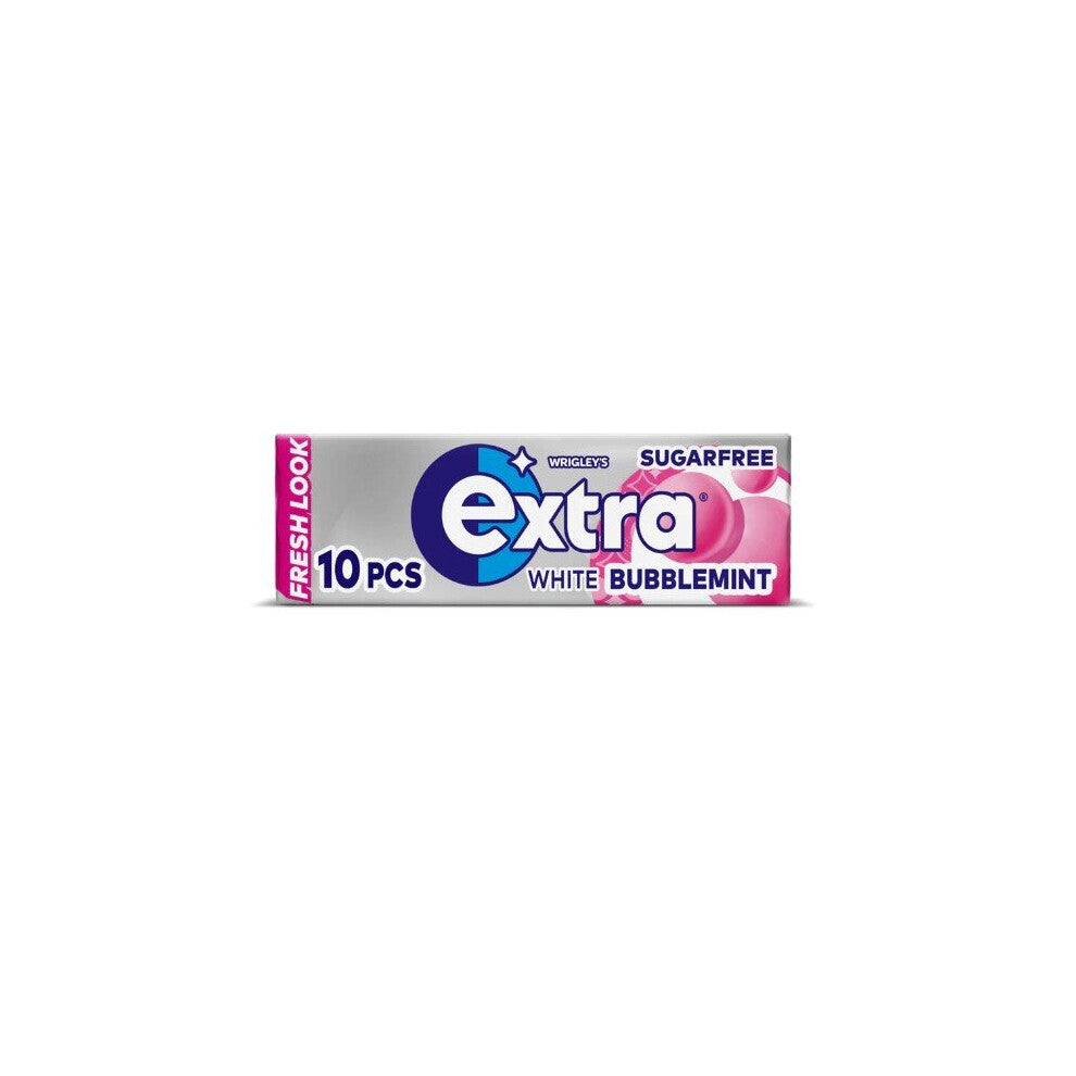 (Pack Of 20) Wrigley's Extra Bubblemint Chewing Gum Sugar Free