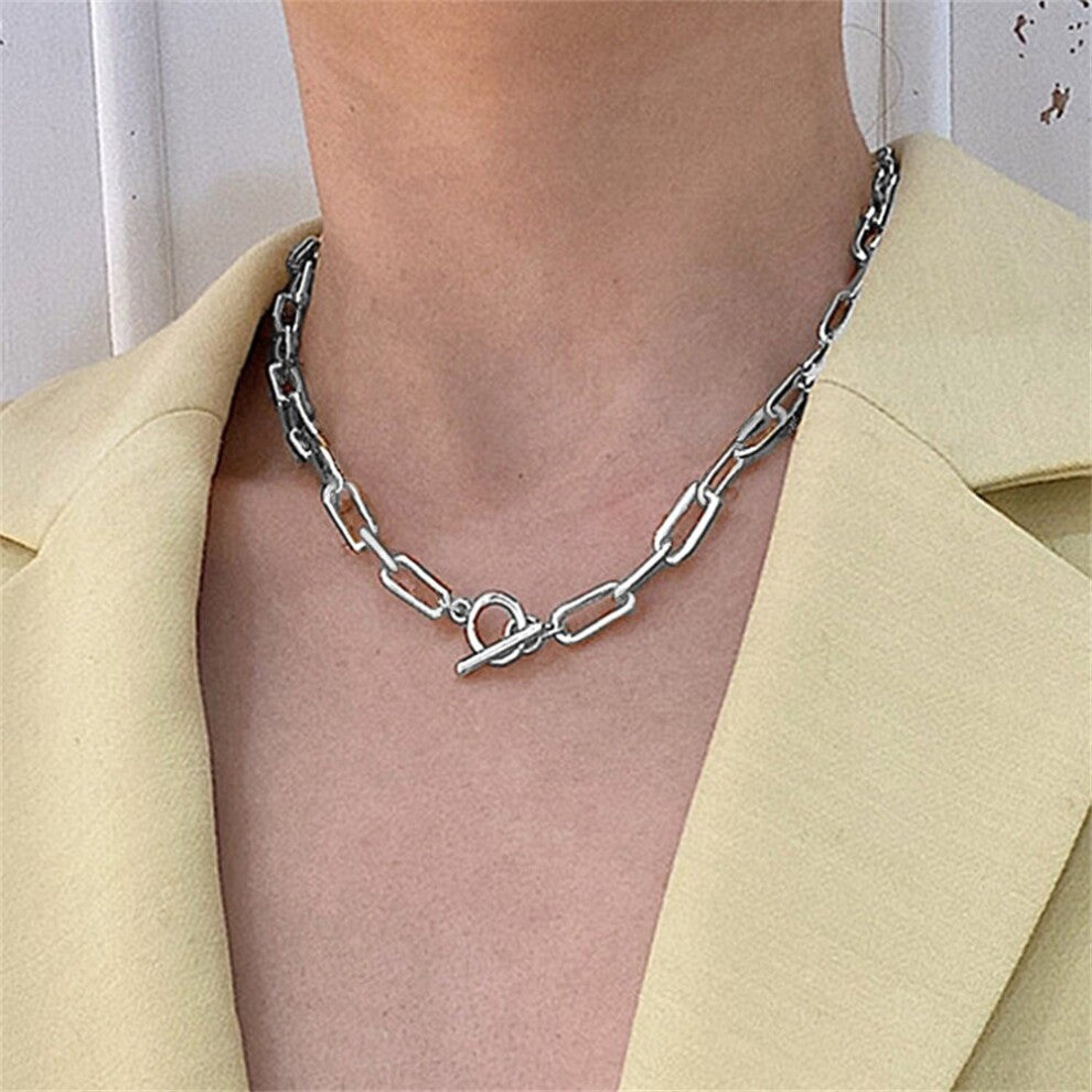 DAXI Chain Necklaces For Women Punk Collar Boho Chokers Necklaces For Women Jewelry Thick Necklace