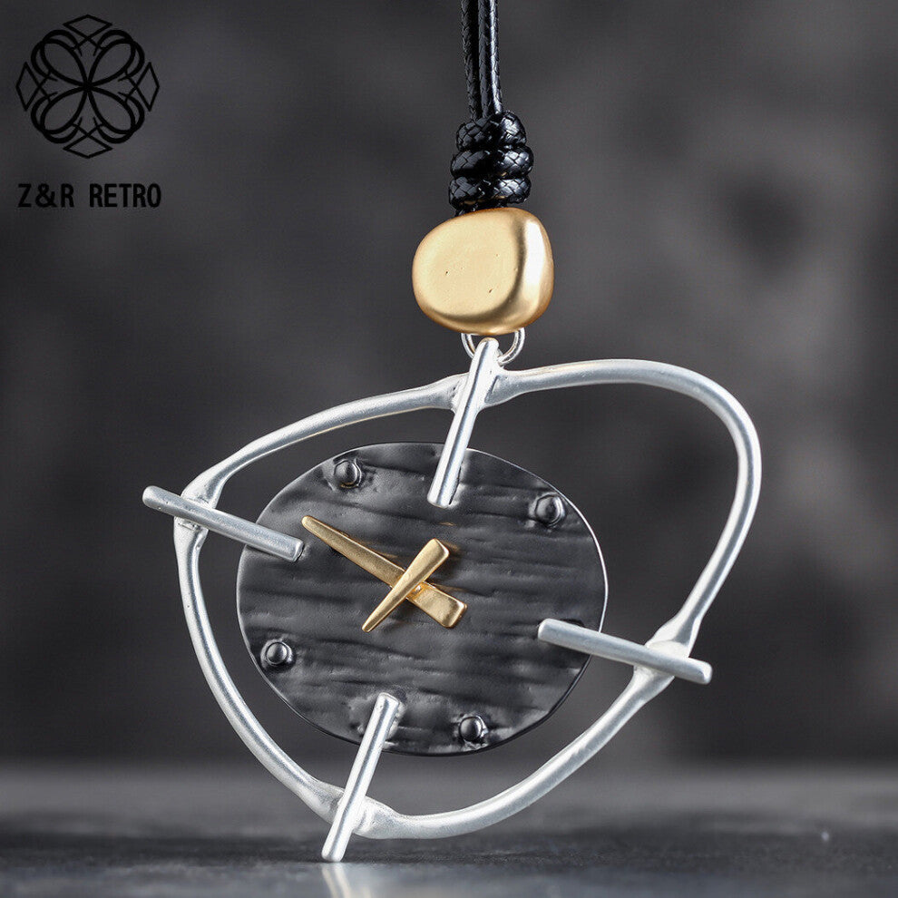 Jewelry Collar Neck Chokers Antique Clock Accessories Goth Long Chains Pendants Necklace trending products