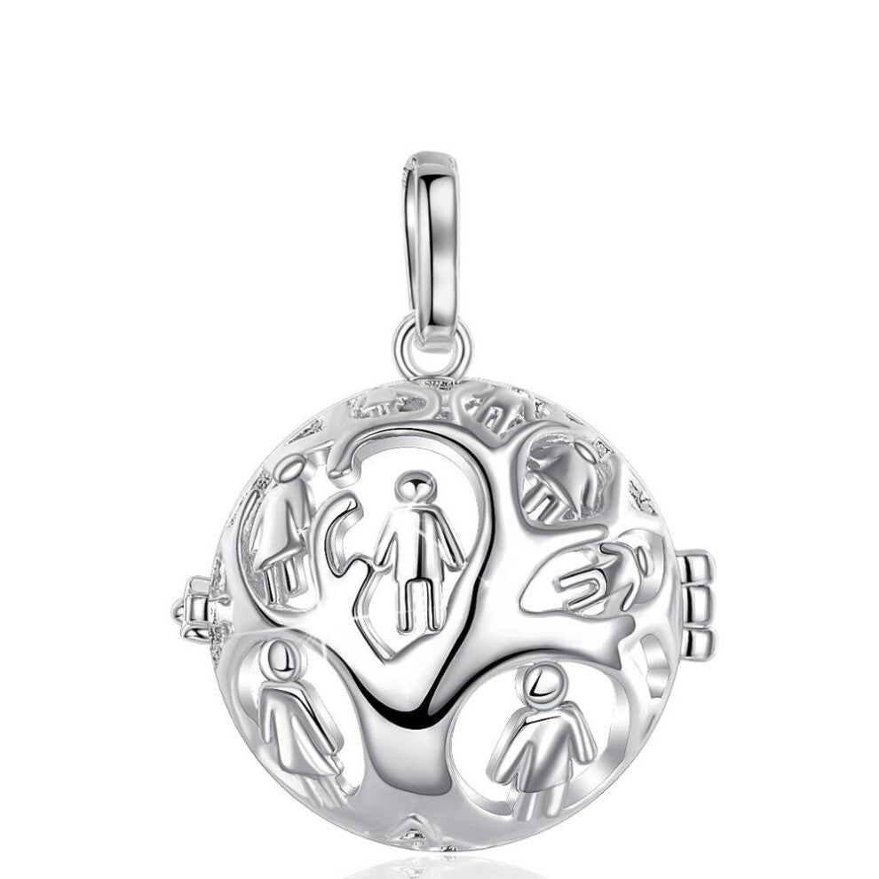 family tree locket cage Pendant necklace 20mm Harmony ball Pregnant woman necklaces Jewelry for baby & Pregnant mom K370