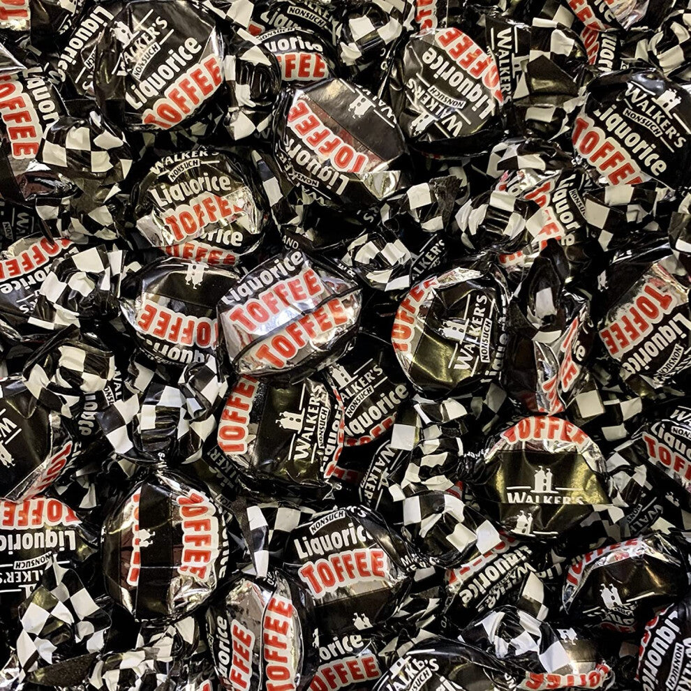 Walker's Nonsuch Liquorice Toffees 2.5kg
