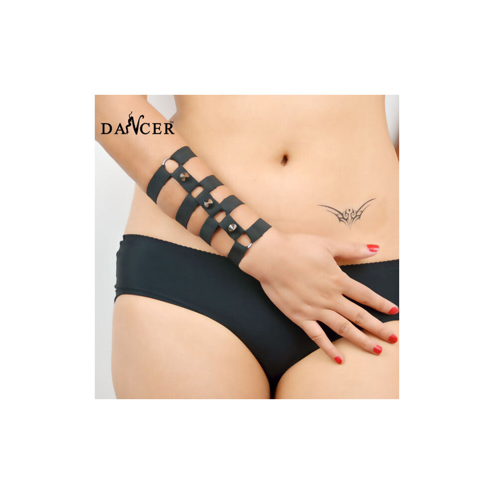 Women Harness Gothic Rivet Bracelet Accessories Body Harness Cage