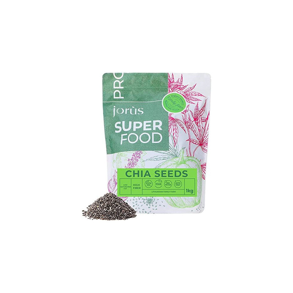 Black Chia Seeds 1kg (not from China)
