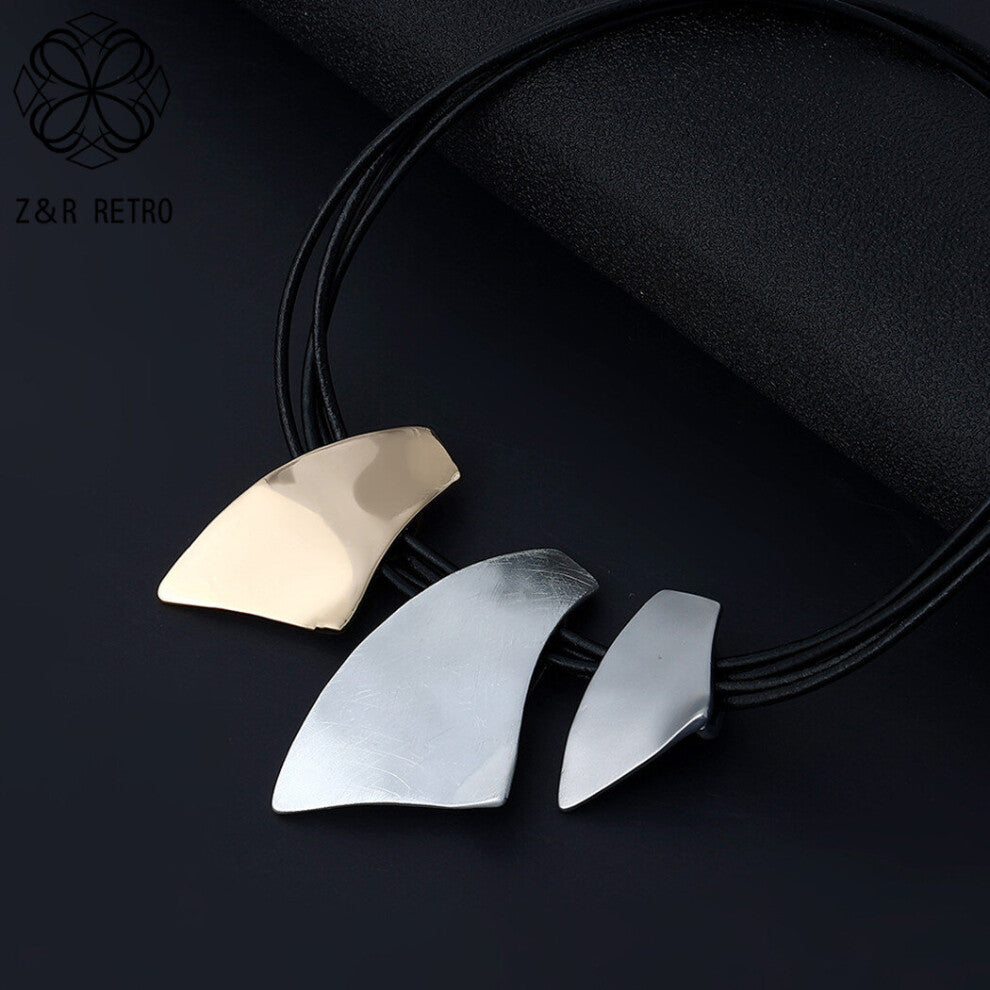 Neck Chokers Colar Necklace Vintage Geometric Suspension Pendants Goth Jewelry for Women Statement trending products