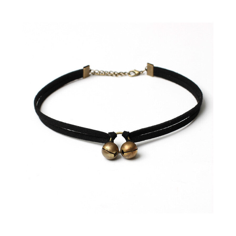 Velvet Punk Chokers Necklaces for women Gothic Collar Necklaces Golden Circle Chokers Jewelry