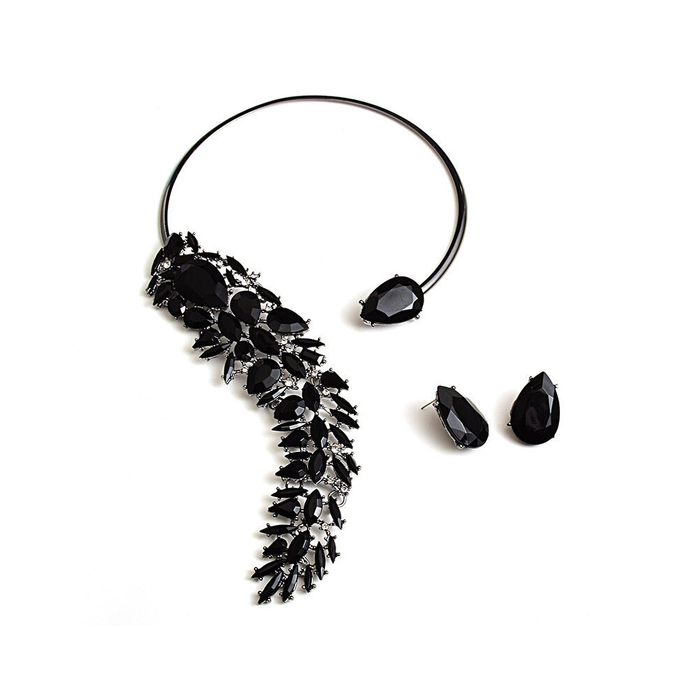 Arrival Colorful Rhinestones Chokers Necklaces Crystals Necklaces Fine Jewelry Accessories For Women