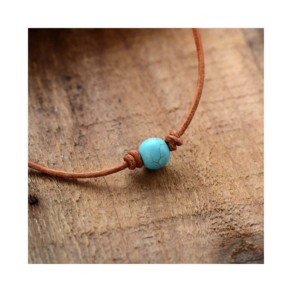 Chokers Necklaces Semi Precious Stone Short Necklace Women Statement Necklaces Jewelry