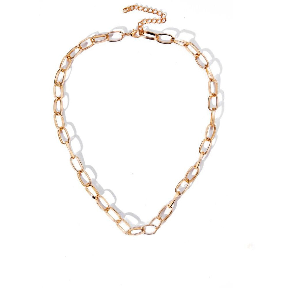 Chain Necklace Chokers For Women Geometric Pendant Necklaces Boho Maxi Statement Party Jewelry