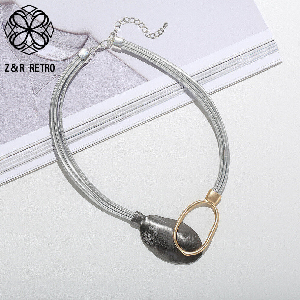 Geometric Collar Neck Chokers Necklace Suspension Chains Pendants for Women Vintage Goth Accessories trending products