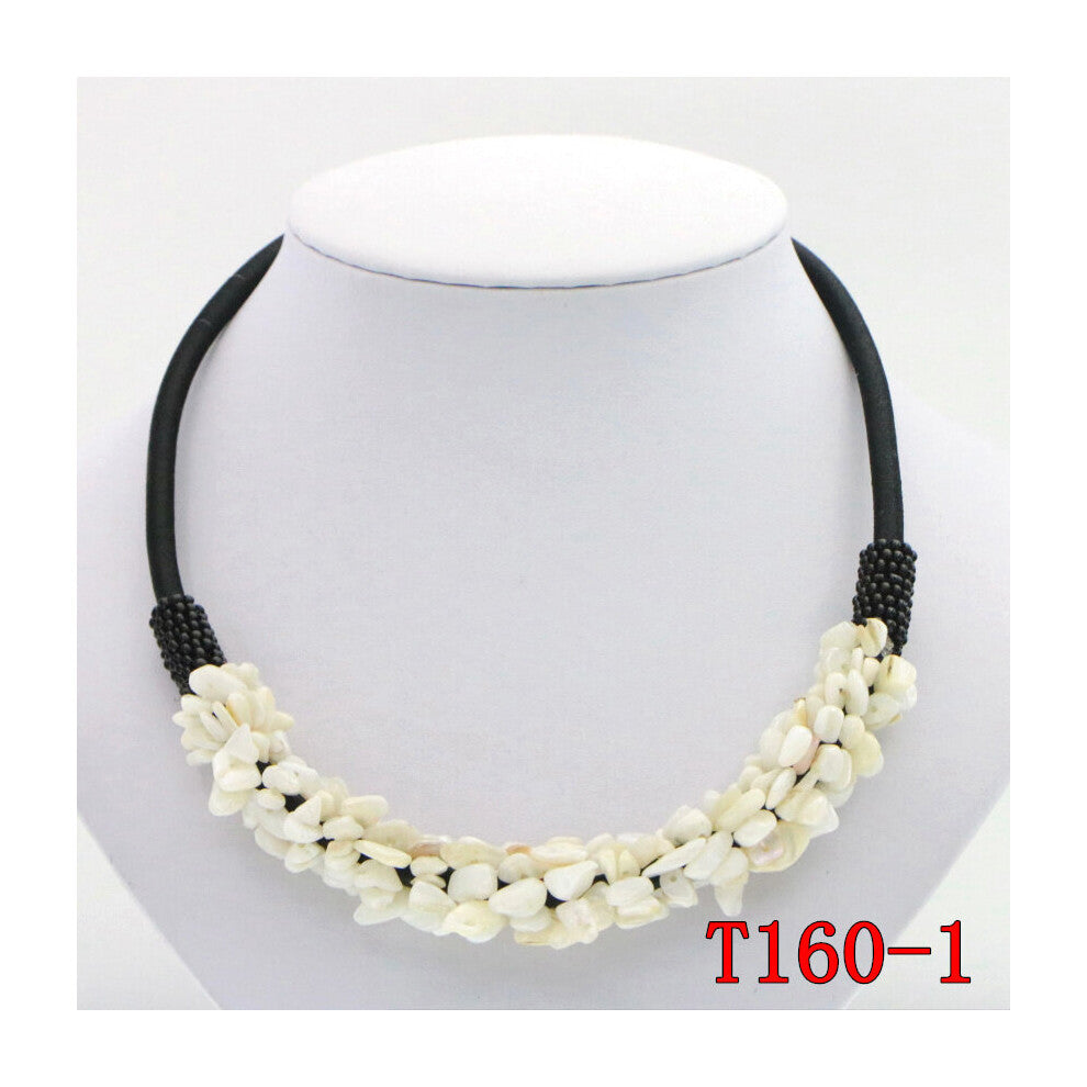 13 Styles Natural Spar Coral Tourmaline Lapis Lazuli Agates Aventurine Chokers Necklaces For Women Costume Jewelry