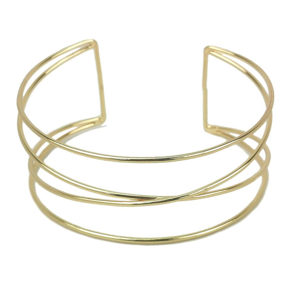 Wide Alloy Torques Bib Neck Chokers Necklaces Indian Statement Collar Necklace For Woman Metal Jewelry