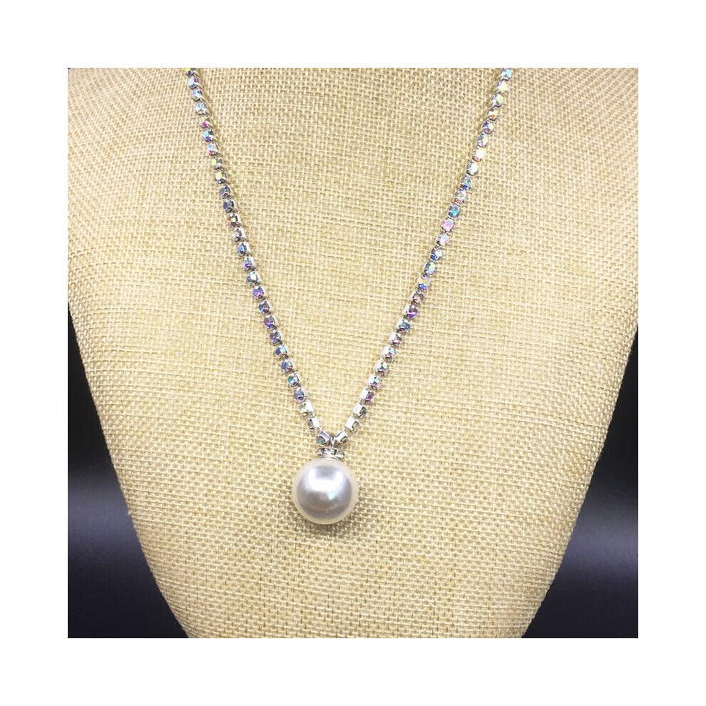 woman s Natural Pearl Pendant Cage Necklace Necklace Pearl Jewelry Jewelry Fashionable