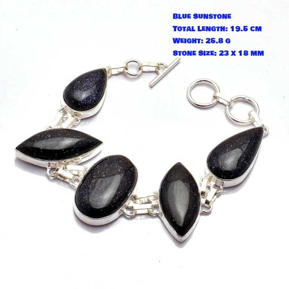 Sodalite Ruby Amazonite Labradorite Kyanite Ruby Moonstone Turquoise Lapis Bracelet Silver Copper