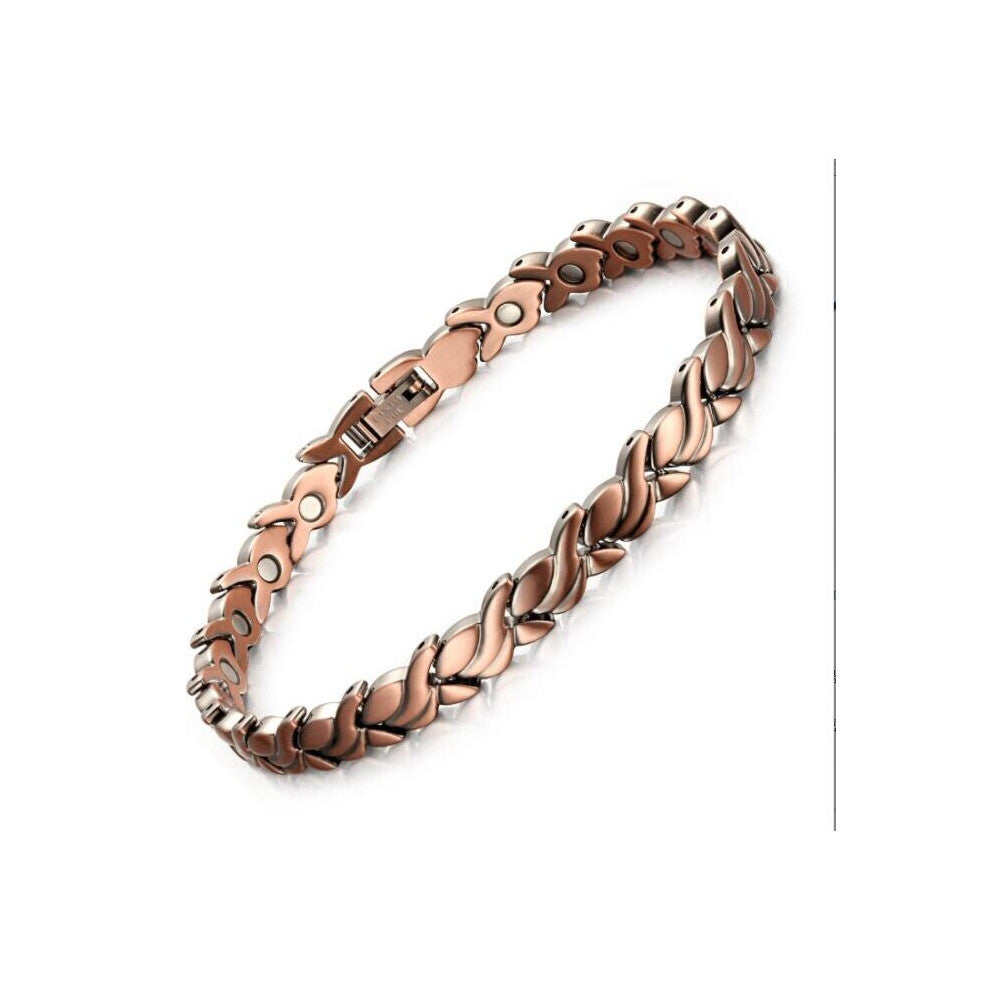 pure copper bracelet Magnetic Bracelet for Women Pain Relief for Arthritis and Carpal Tunnel Migraines Tennis Elbow