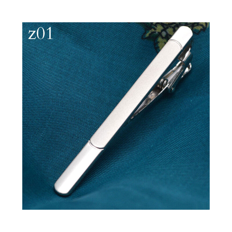 Tie Clips Men's Metal Necktie Bar Clasp Dress Shirts Tie Pin For Wedding Ceremony Metal Tie Clip Man Necktie Accessories