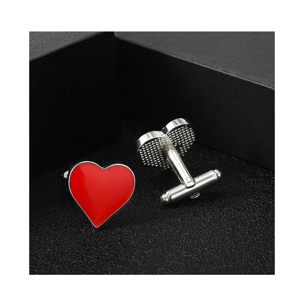 Man Shirt Cufflinks French Alloy Cufflink Shirts Button Buckle Round Rhinestones Cuff Nails for Mens