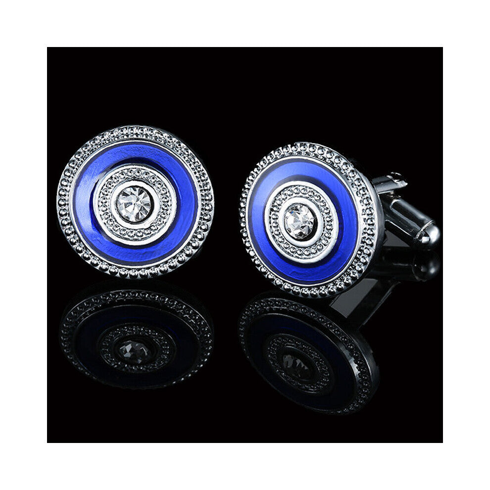 30 kinds of high-end men's shirt Cufflinks Crystal Cufflinks men's crystal Cufflinks