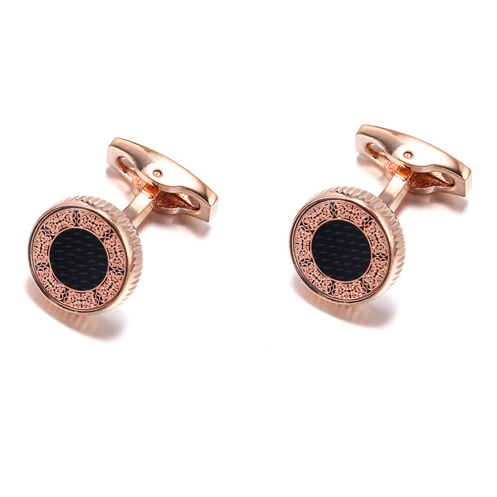 French Shirts Cufflinks Retro Pattern Men's High-quality Cuff Buttons Male Jewelry