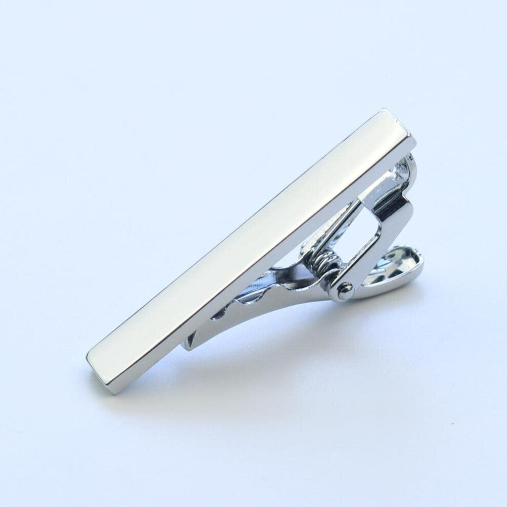 4cm Formal Mens Alloy Necktie Tie Clip Pin Skinny Glossy Clasp Copper Bar Wedding Slim Ties Clips Suits Accessories Jewelry
