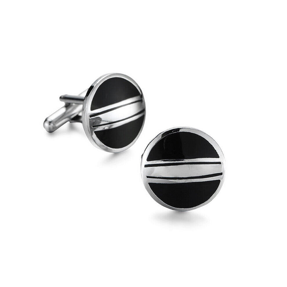 brass material enamel men's Cufflinks French shirt Cufflinks