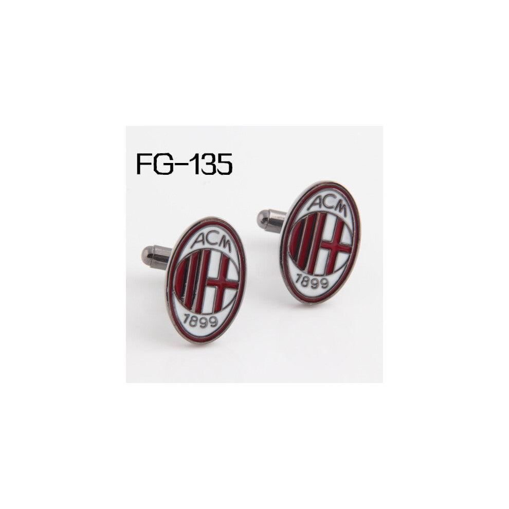 Cufflinks SHIPPING:High Cufflinks For Men FIGURE 2016Cuff Links Football Team A.C.M Wholesales