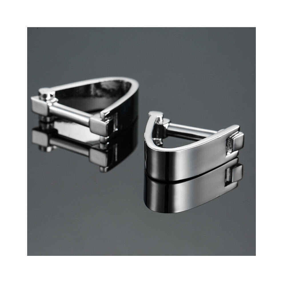 delivery, copper material cuff links, fashionable silvery cufflinks, men's shirts wedding gifts.