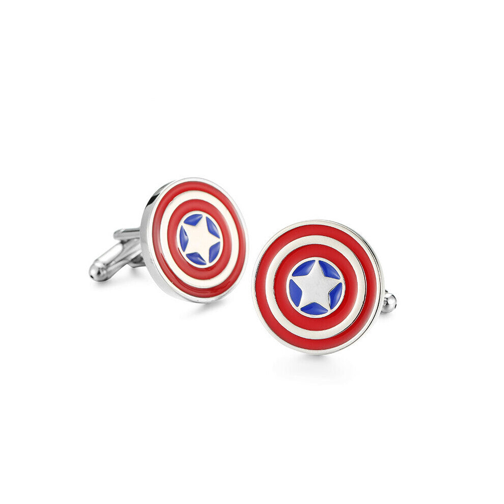 Silver Plated Vintage high-quality Cuff Link Jewelry French Shirts Cufflinks Wedding Cufflink For Men Christmas Gift