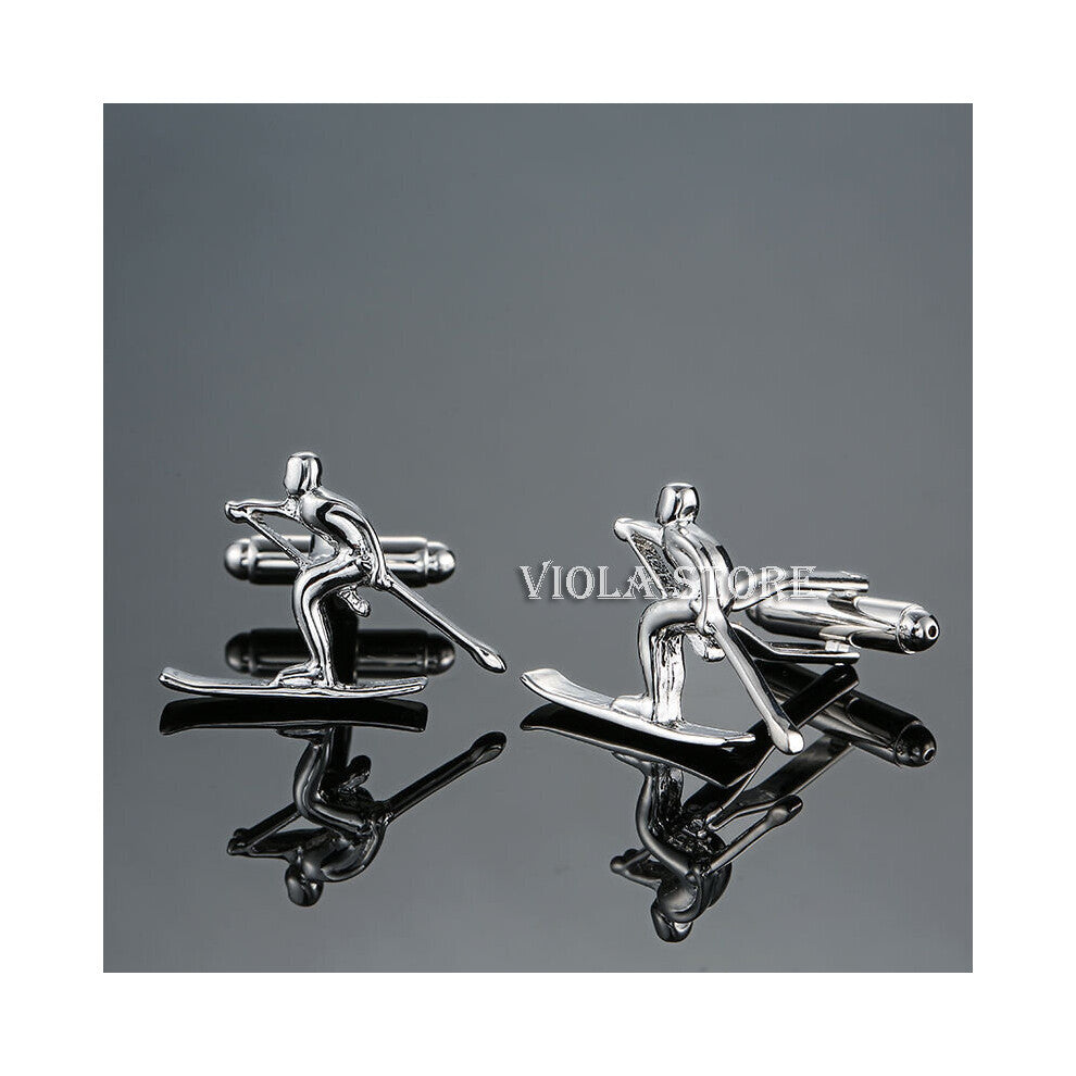 Funny Stainless Cufflinks Horse Boat Car Bike Autocycle Designs Cuffs Men Bar Party Sleeve Accessory Gift