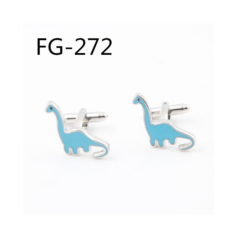 Cufflinks SHIPPING:High Cufflinks For Men FIGURE 2018Cuff Links Dinosaur Wholesales