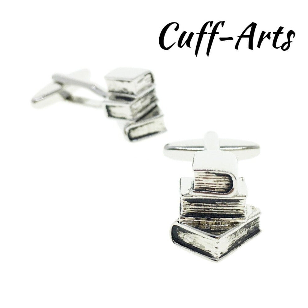Cuff links for Mens Books Cufflinks Novelty High Mens Cufflinks for Men Shirt Cuff links by Cuffarts C10194