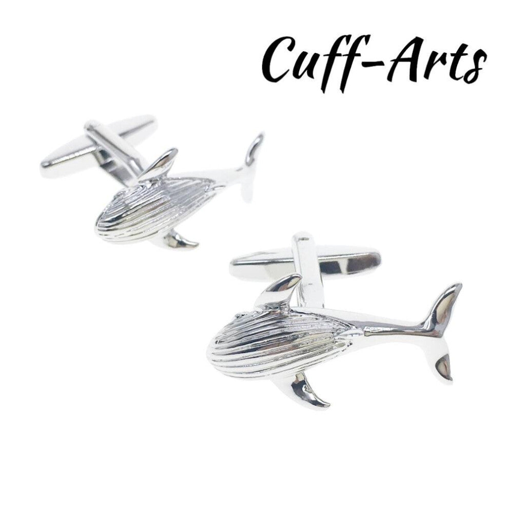 Cufflinks for Men Swimming Whales Cufflinks for Men Gemelos Les Boutons De Manchette by Cuffarts C10398