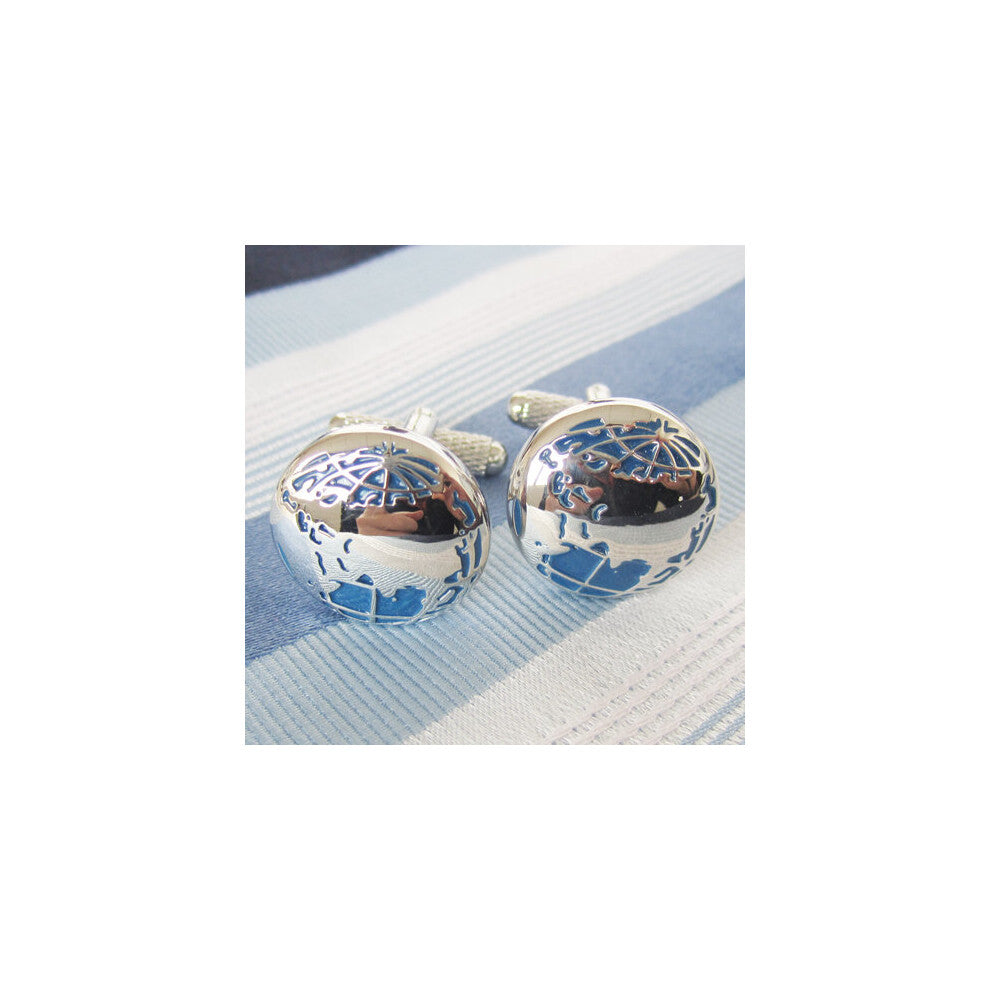 Globe Cufflink 2 Pairs Promotion