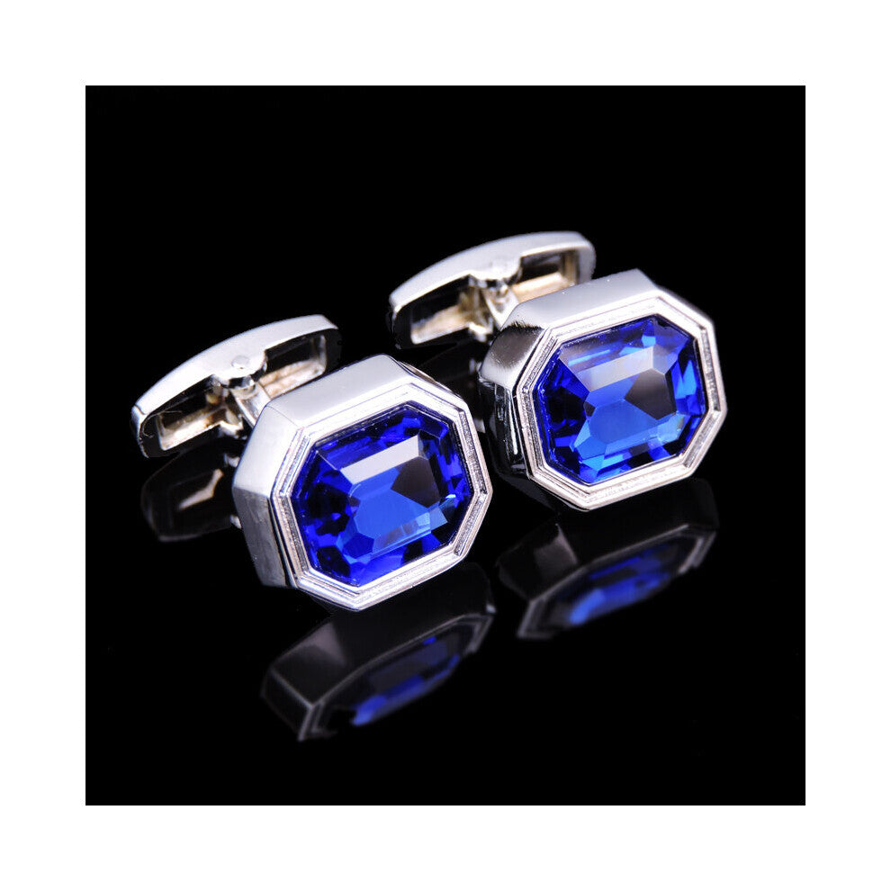 shipping, high-end men's shirt Cufflinks Crystal Cufflinks French shirt Cufflinks