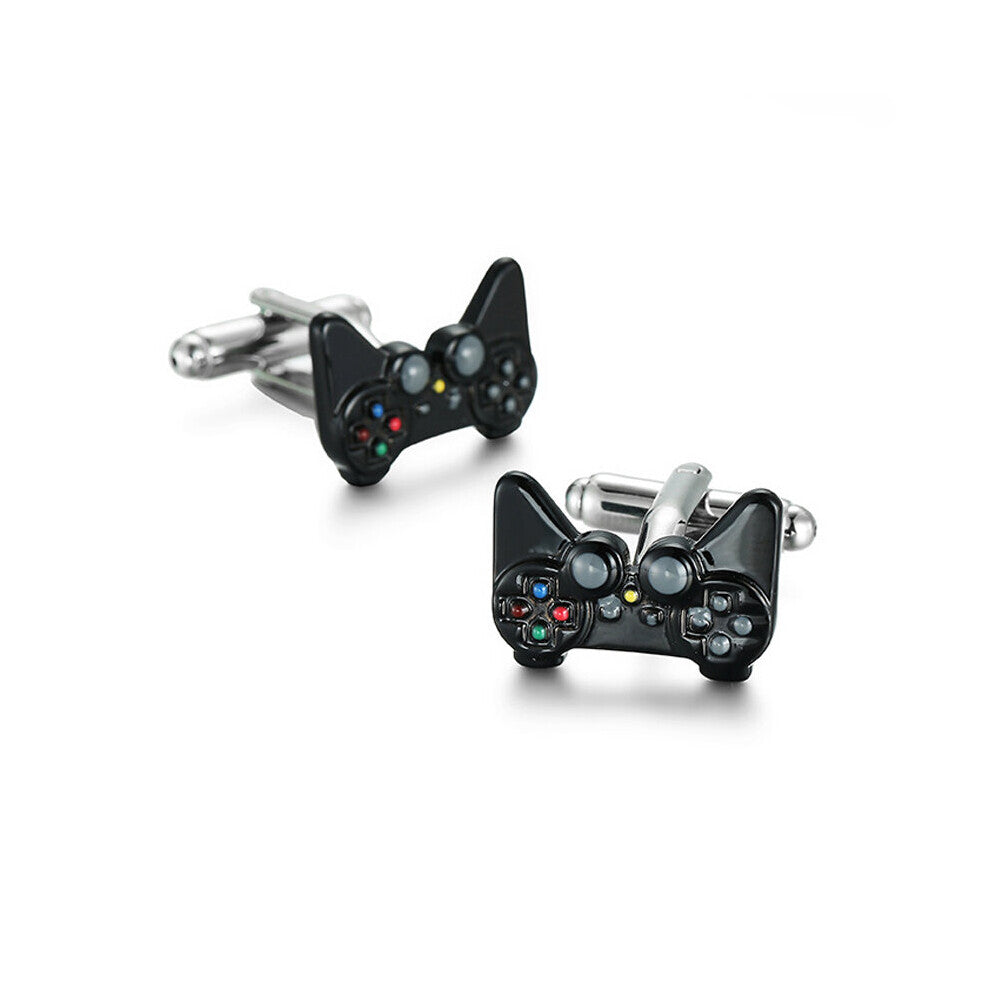 WN brass men Cufflinks French online game handle Cufflinks