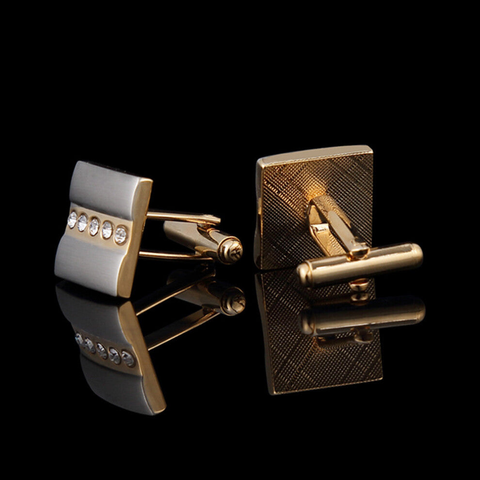 High copper double Cufflinks men's dress shirt Cufflinks sleeve studs wedding men's accessories