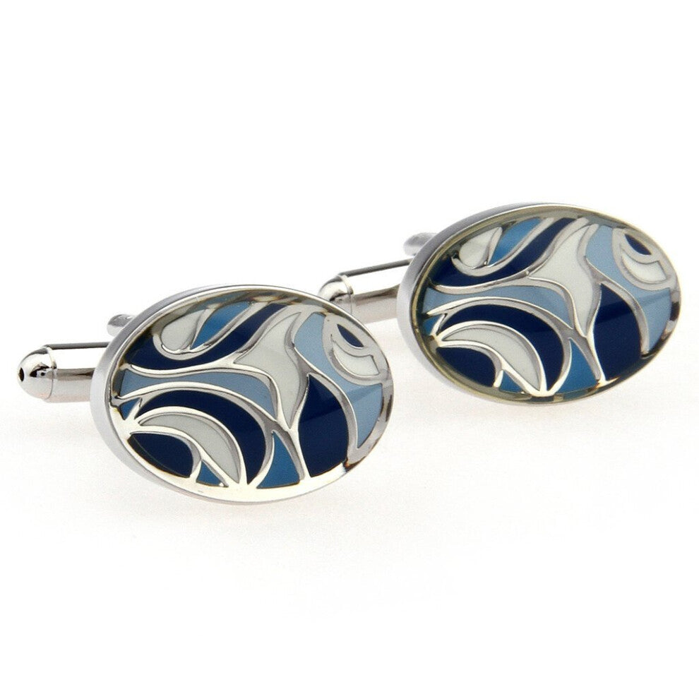 Cufflinks Retail Male circle cufflinks nail sleeve 170539 shipping+free box