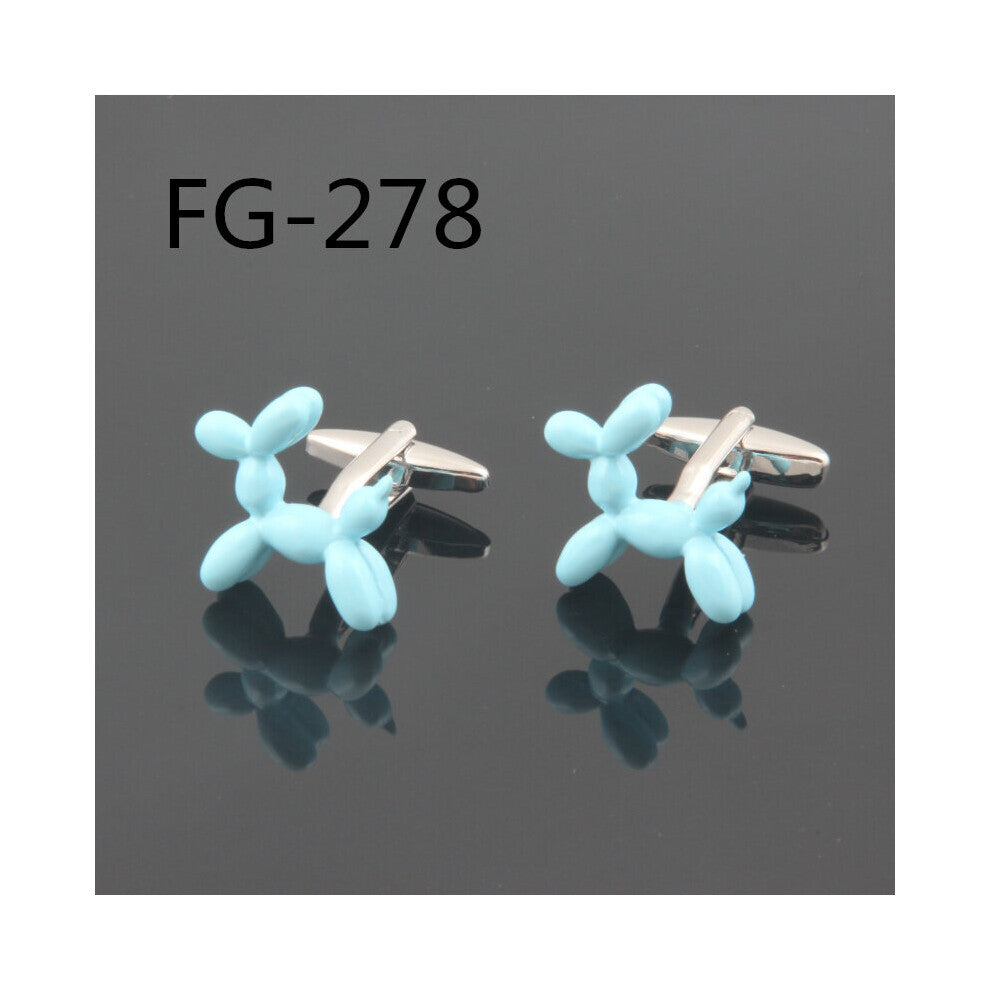 Cufflinks SHIPPING:High Cufflinks For Men FIGURE 2018Cuff Links Balloon Dog Wholesales