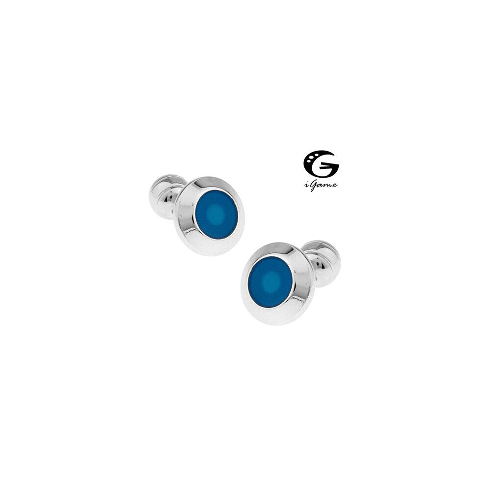 iGame Cufflinks Buttons Novelty Enamel Copper Material