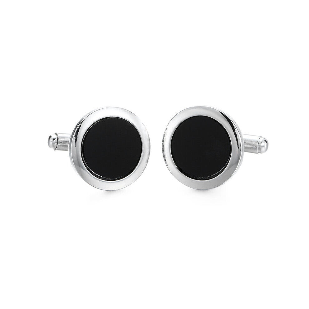 DY men's French Cufflinks clothing accessories minimalist round Cufflinks