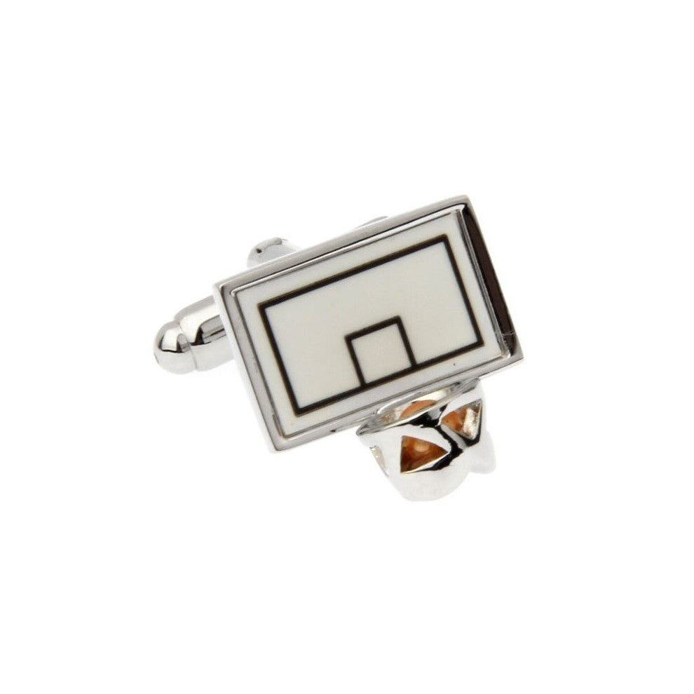 basketball stands Men Cufflinks copper material cufflink whoelsale&retail