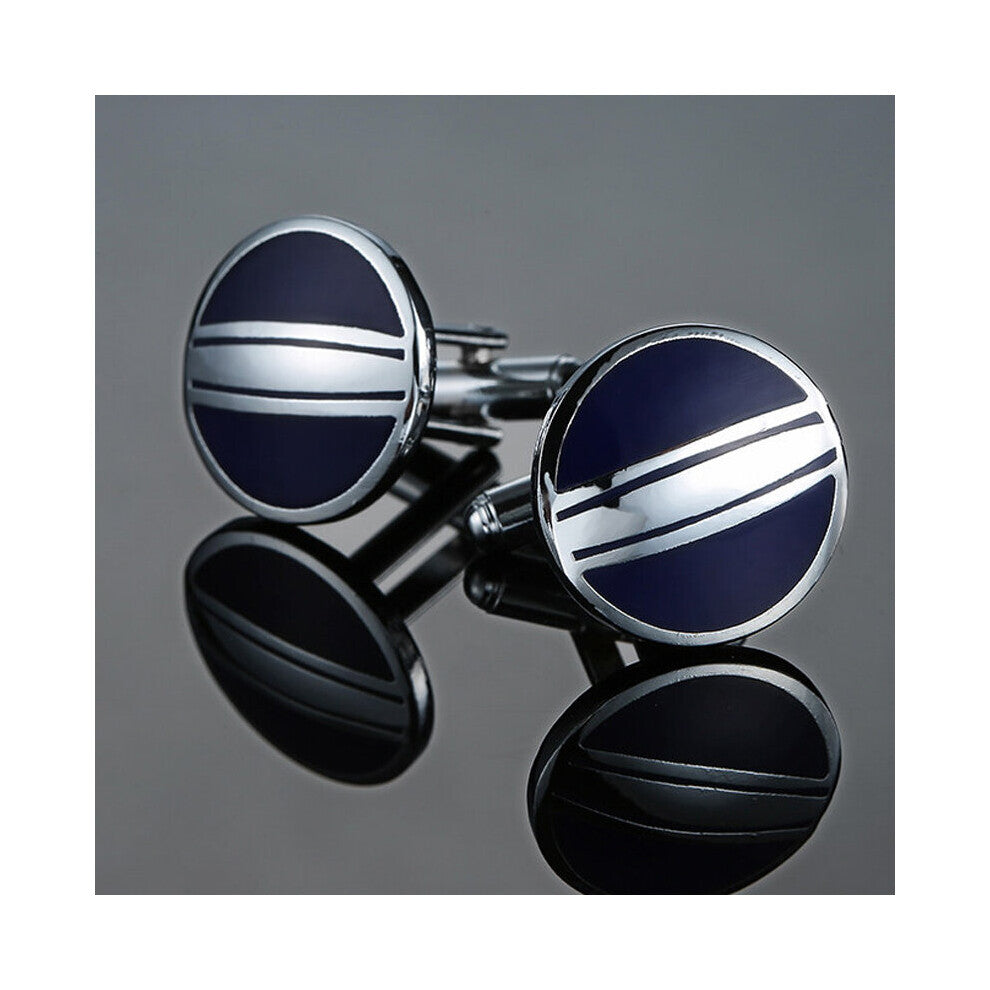 shipping, circular Cufflinks men's shirt cufflinks senior shirt button