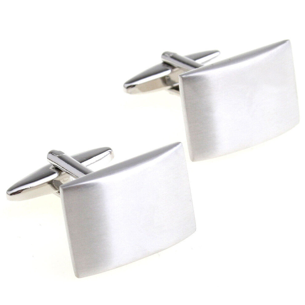 Cufflinks Retail Brief matt brushed square cufflinks nail sleeve 170050 shipping+free box