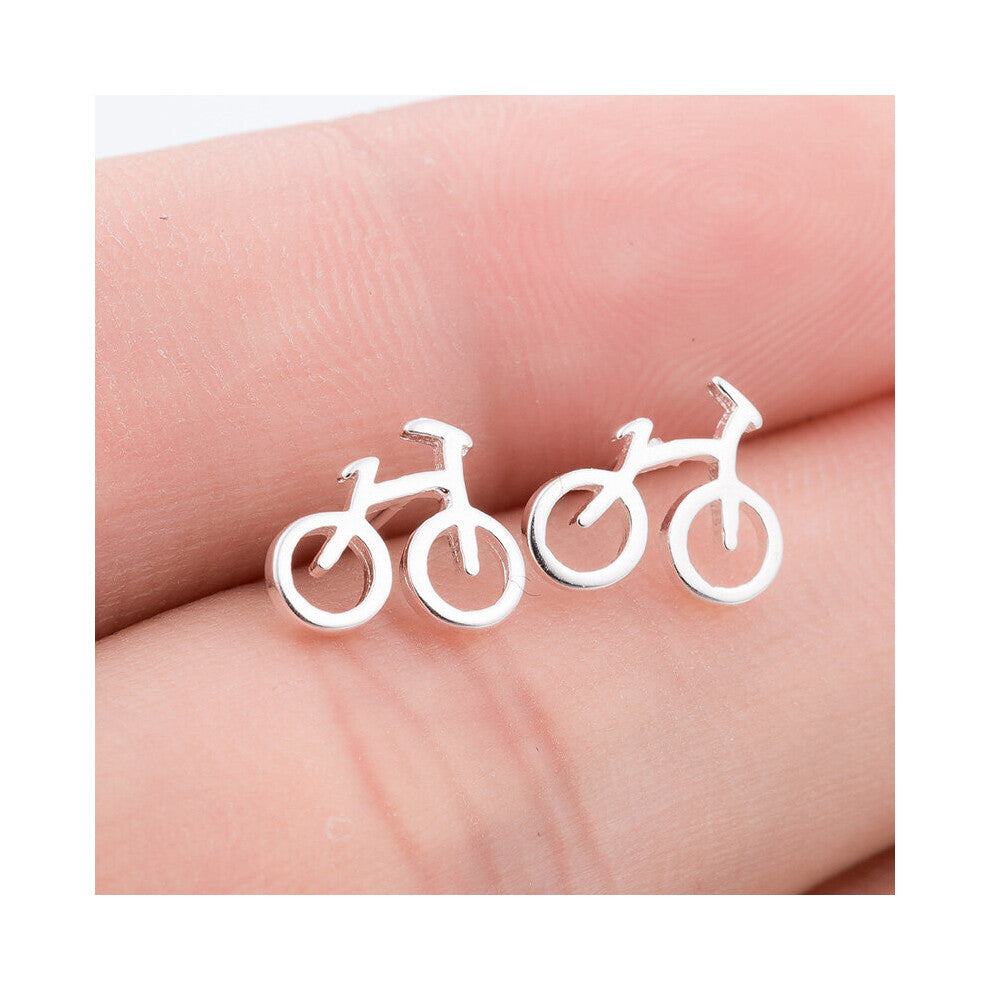 Bohemian Stud Earrings Geometric Fish Heart Ghost Puzzle Earrings for Women Girls Kids Jewelry Pendientes