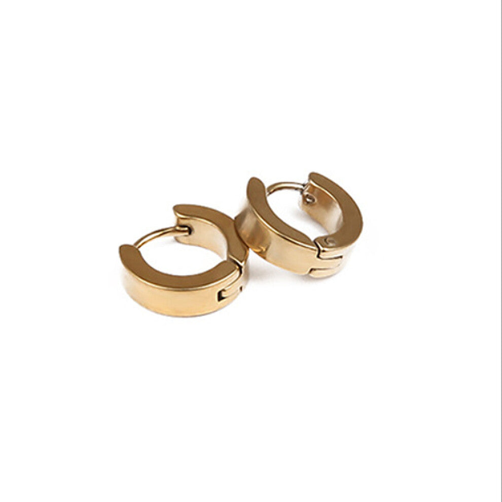 Stainless Steel Earrings For Women-Men Small Hoop Earrings Bone aros Tiny Ear Ring Girl aretes ear Hoops