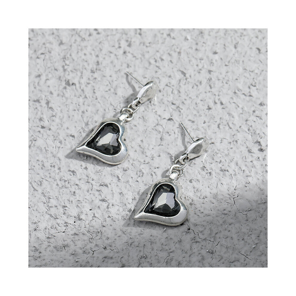 Anslow Party Jewelry Romantic Irregular Heart Set Necklace&Earring&Bracelet Valentine Funny Gift