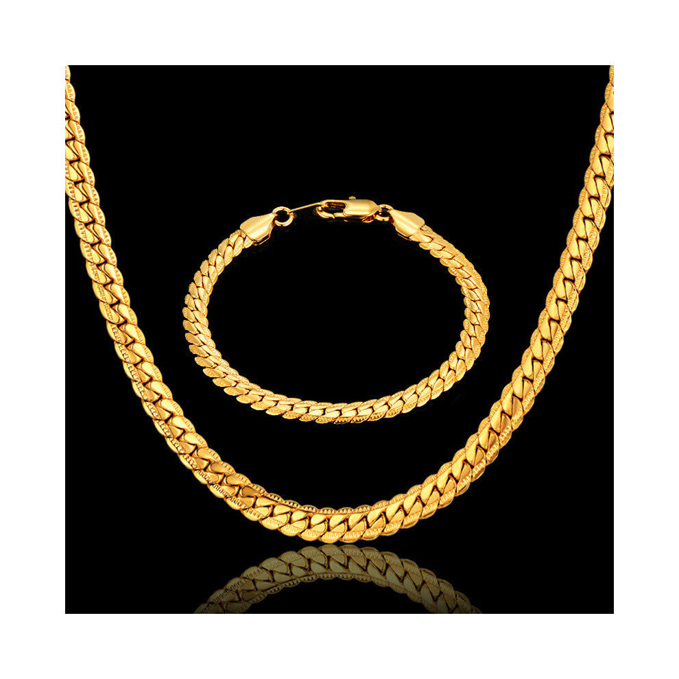 Hiphop Chains For Men Bracelet-Necklace Set Men Jewelry, American Style Chain Male Jewelry Sets & More