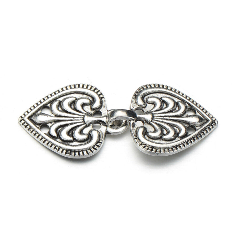 Retro Brooches for Women's Clothing Cardigan Sweater Blouse Shawl Clips Shirt Collar Flower Pattern Duck Clip Clasps Scarf Clasp